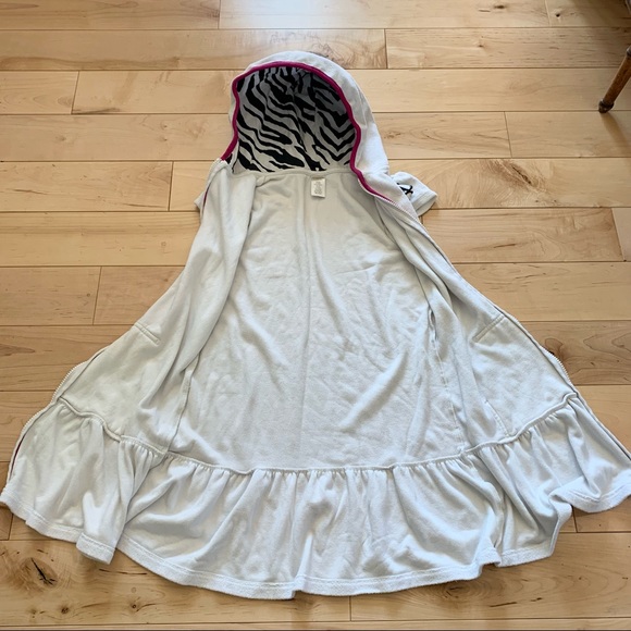 Gymboree Youth Girls Hooded Swim Coverup ๐บ Size Large (10-12) - Picture 6 of 15